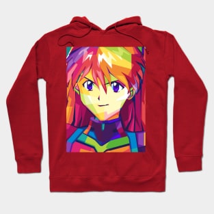 Popart Asuka Face Hoodie